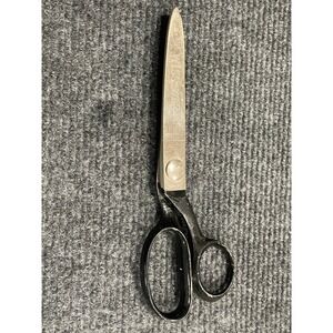Vintage Wiss Newark NJ USA 8 Inch Professional Tailoring Shears Black Handle